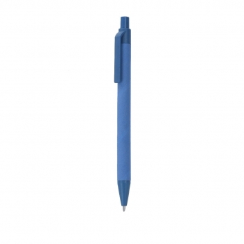 Bolígrafo de caña de trigo de pulsador ergonómico