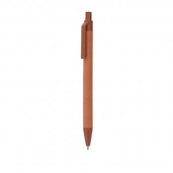 Bolígrafo de caña de trigo de pulsador ergonómico
