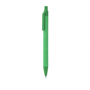 Bolígrafo de caña de trigo de pulsador ergonómico