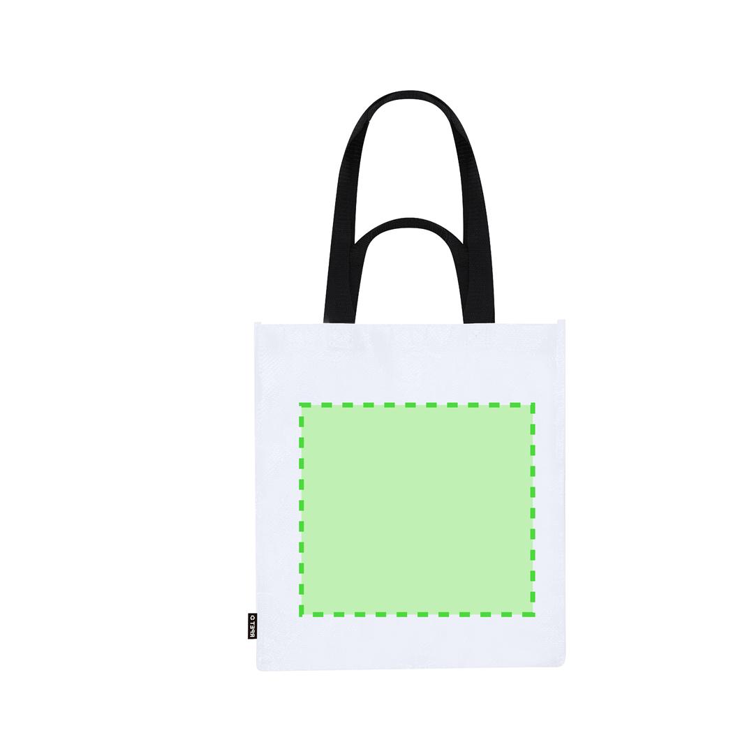 Bolsa de RPET con doble asa corta y larga 36×40 cm