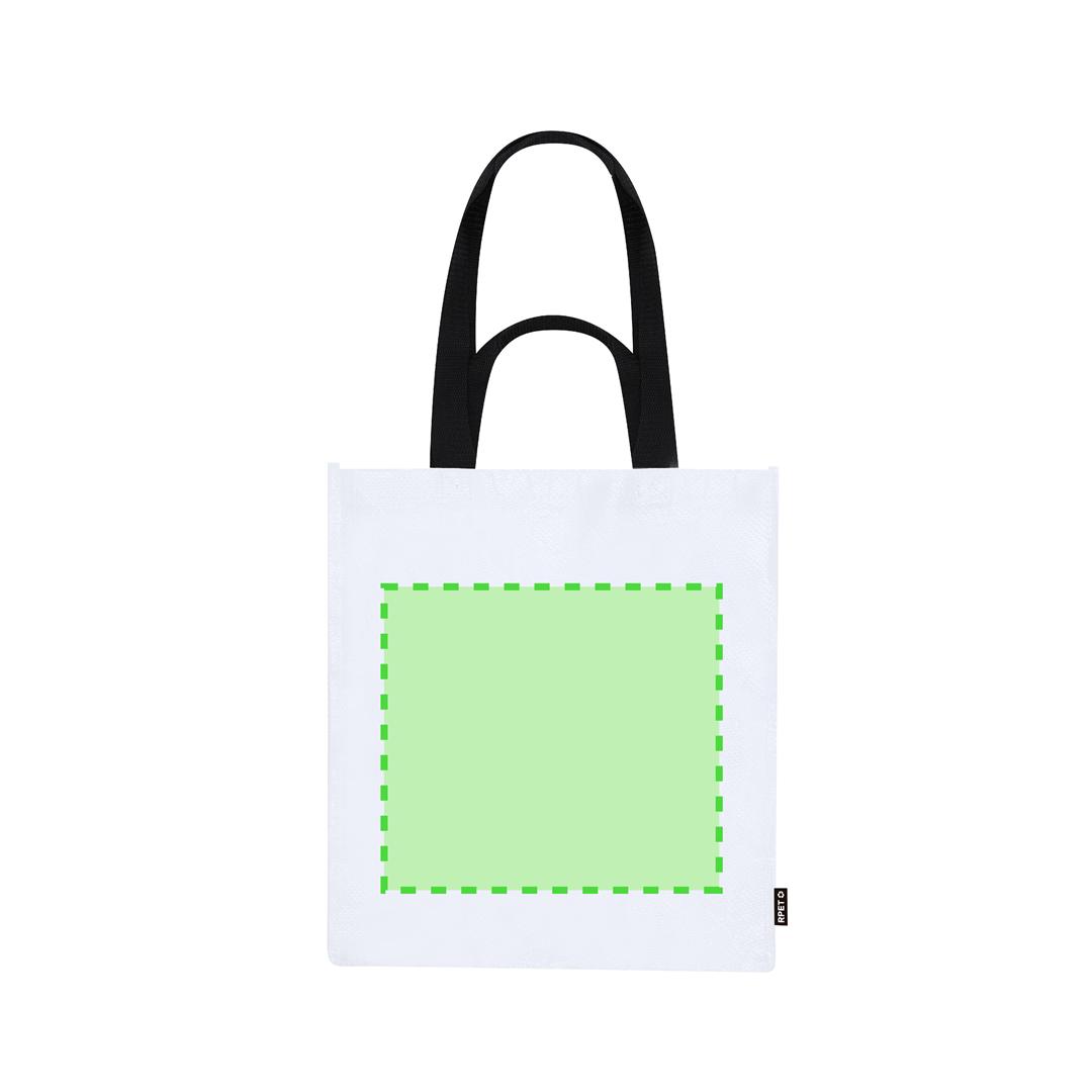 Bolsa de RPET con doble asa corta y larga 36×40 cm