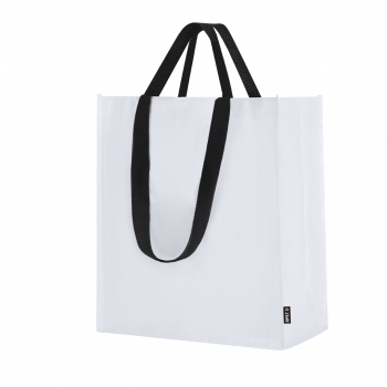 Bolsa de RPET con doble asa corta y larga 36×40 cm