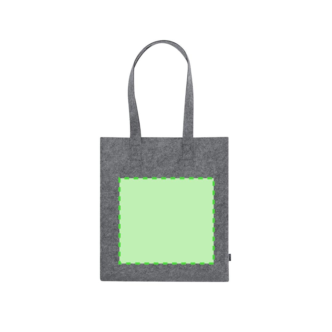 Bolsa de RPET con asas largas tote 37×41 cm estandarizada