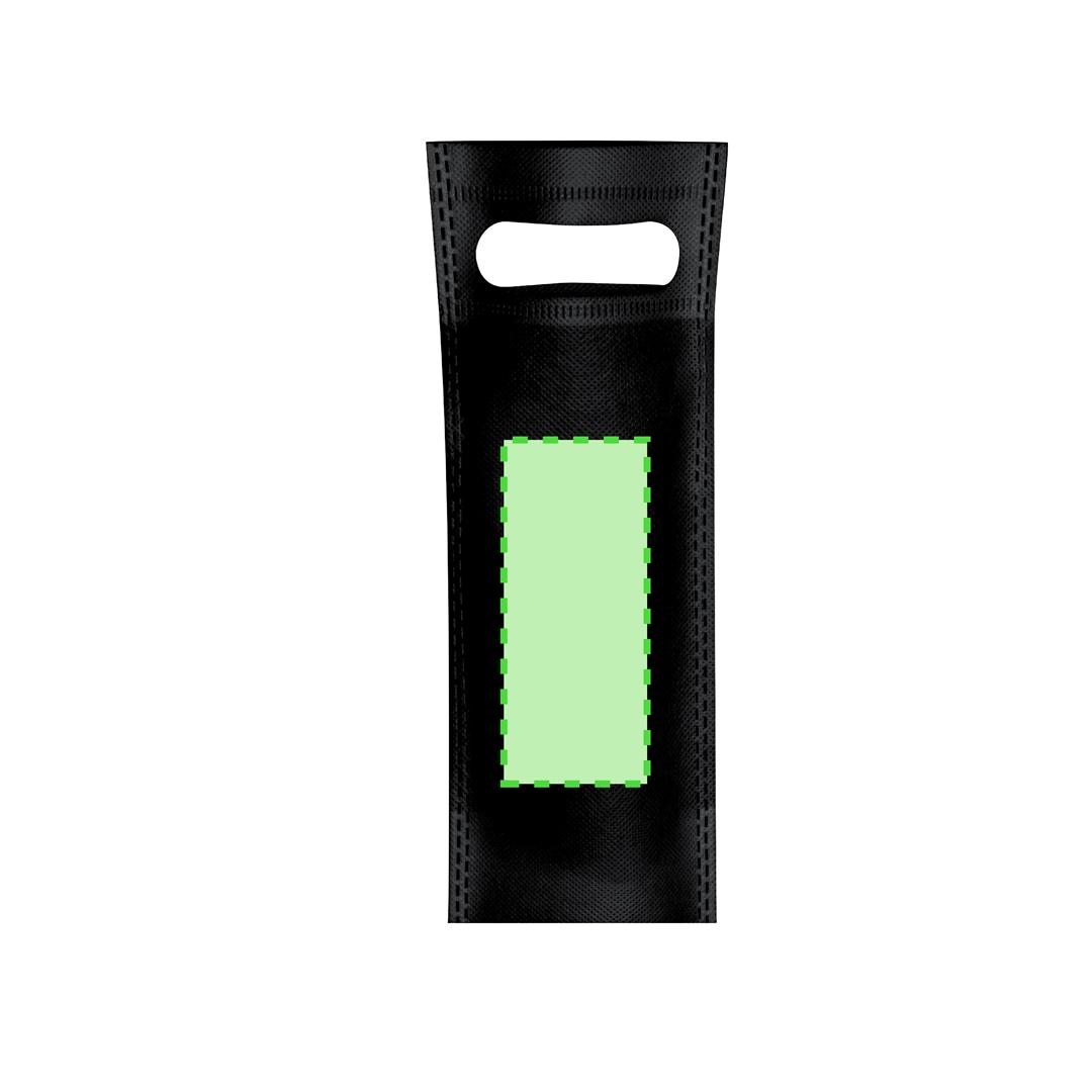 Bolsa de material mixto formato tubo 10×25 cm ultralarga