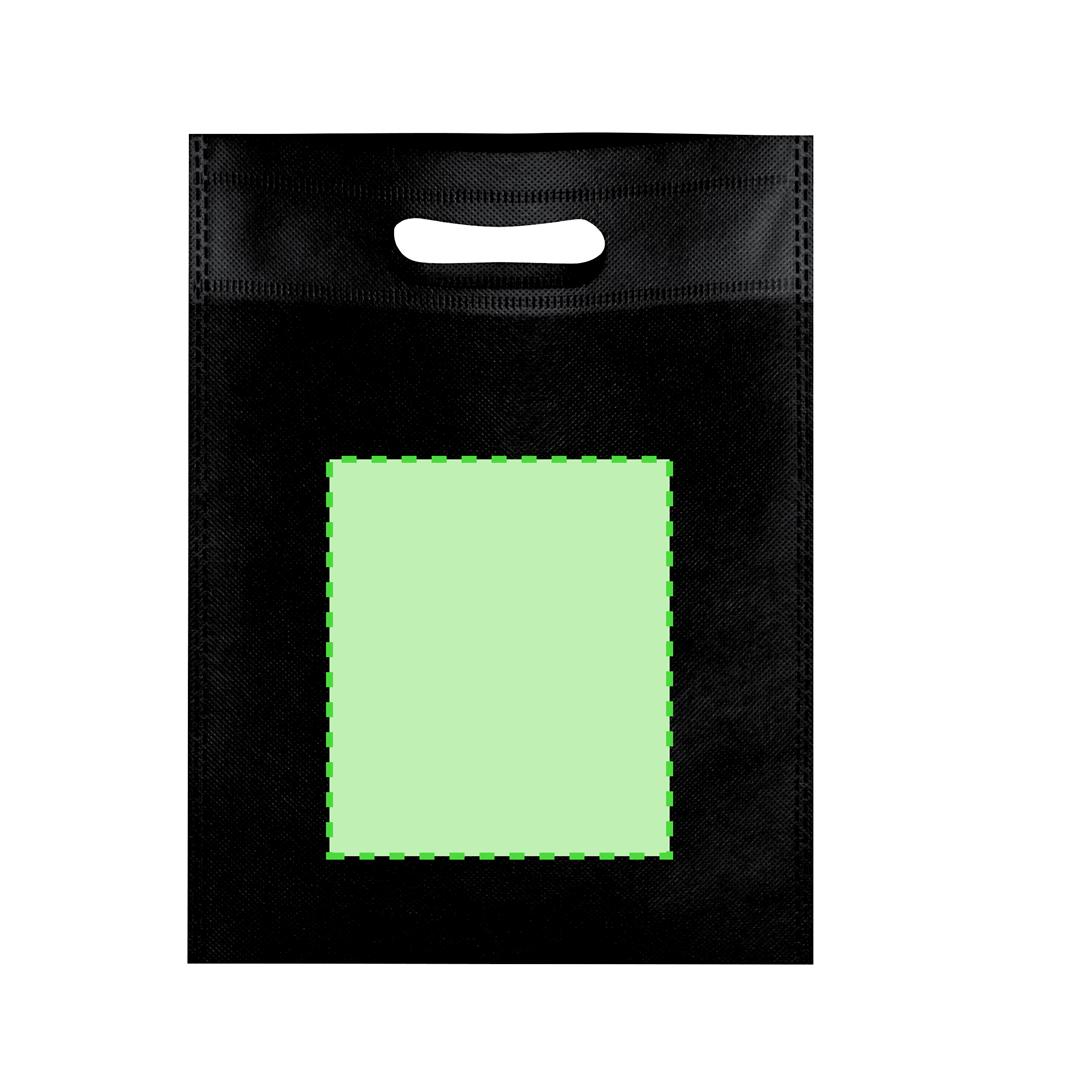 Bolsa de material mixto 22×29 cm formato compacto cuadrado