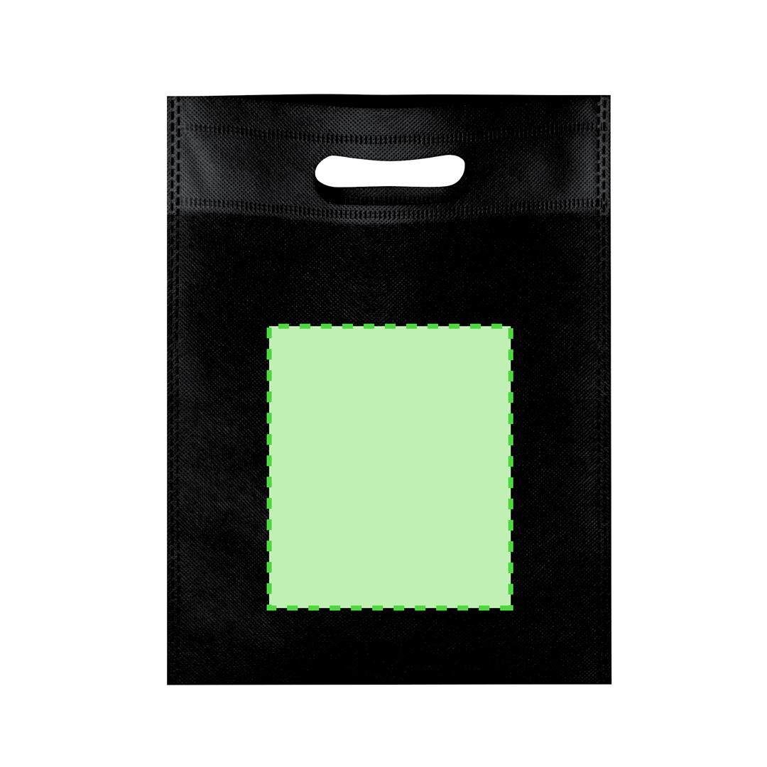 Bolsa de material mixto 22×29 cm formato compacto cuadrado