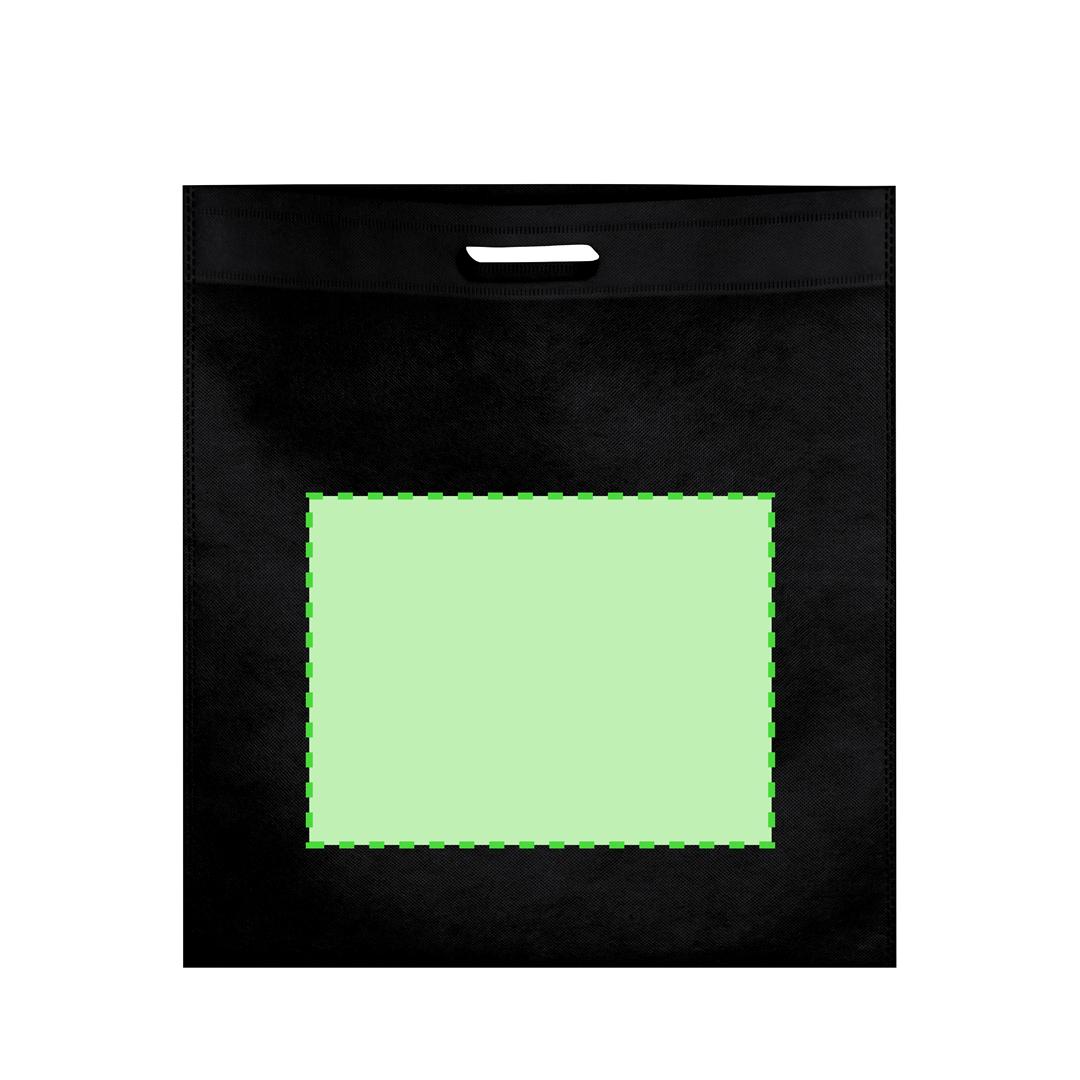 Bolsa de material mixto gran formato 40×45 cm tote premium