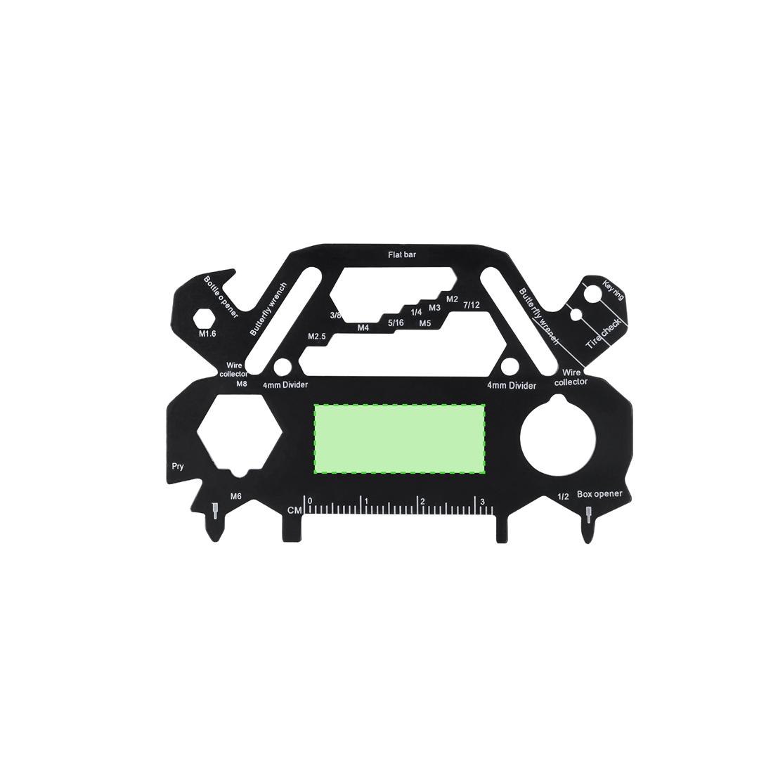 Multiherramienta de acero inoxidable diseño coche 30 funciones ultrafina