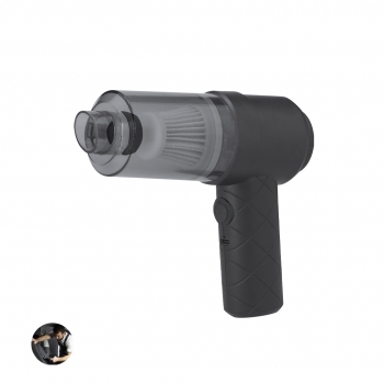 Aspirador coche portátil batería 1200mA 3 accesorios limpieza interior vehículo