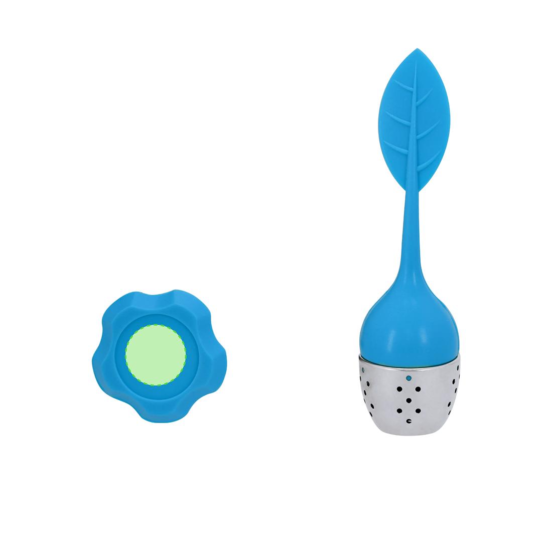 Infusor de té de acero inox y silicona