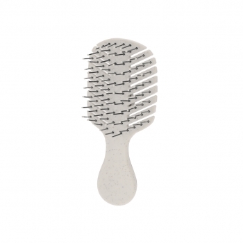 Cepillo antitirones desenredante de caña de trigo flexible y resistente