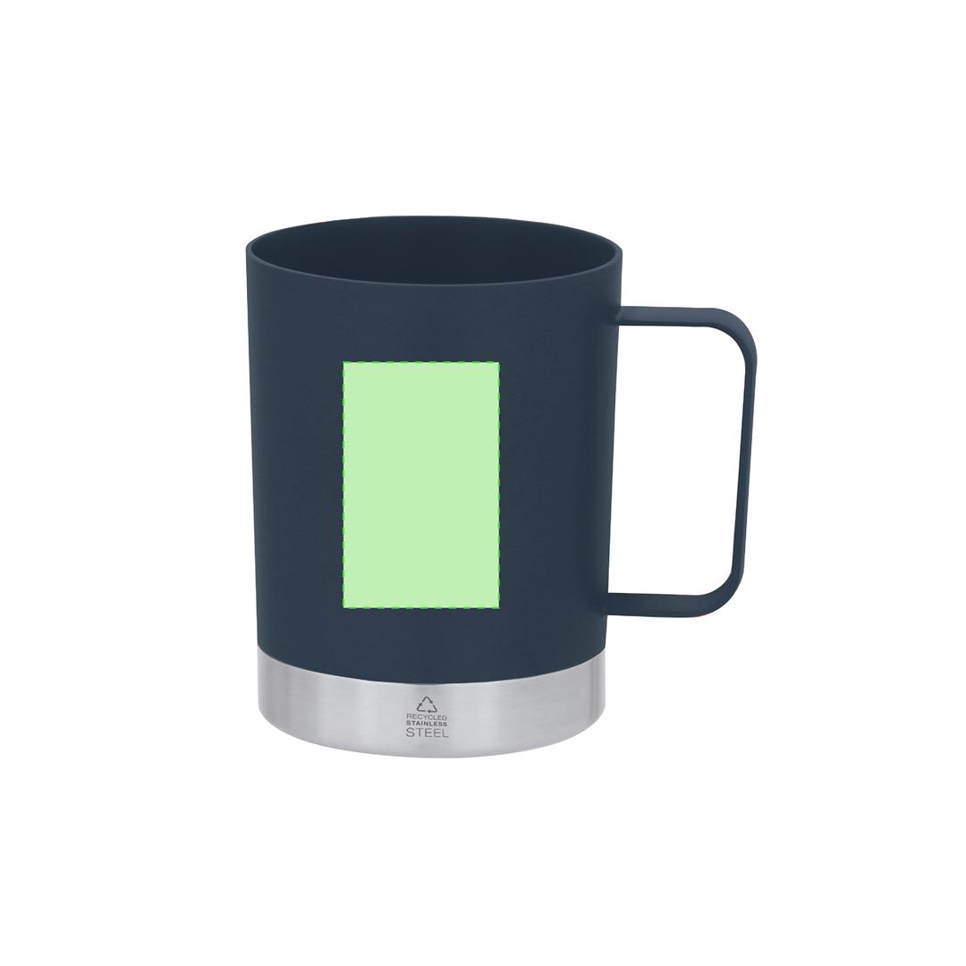 Taza eco de acero reciclado 400 ml