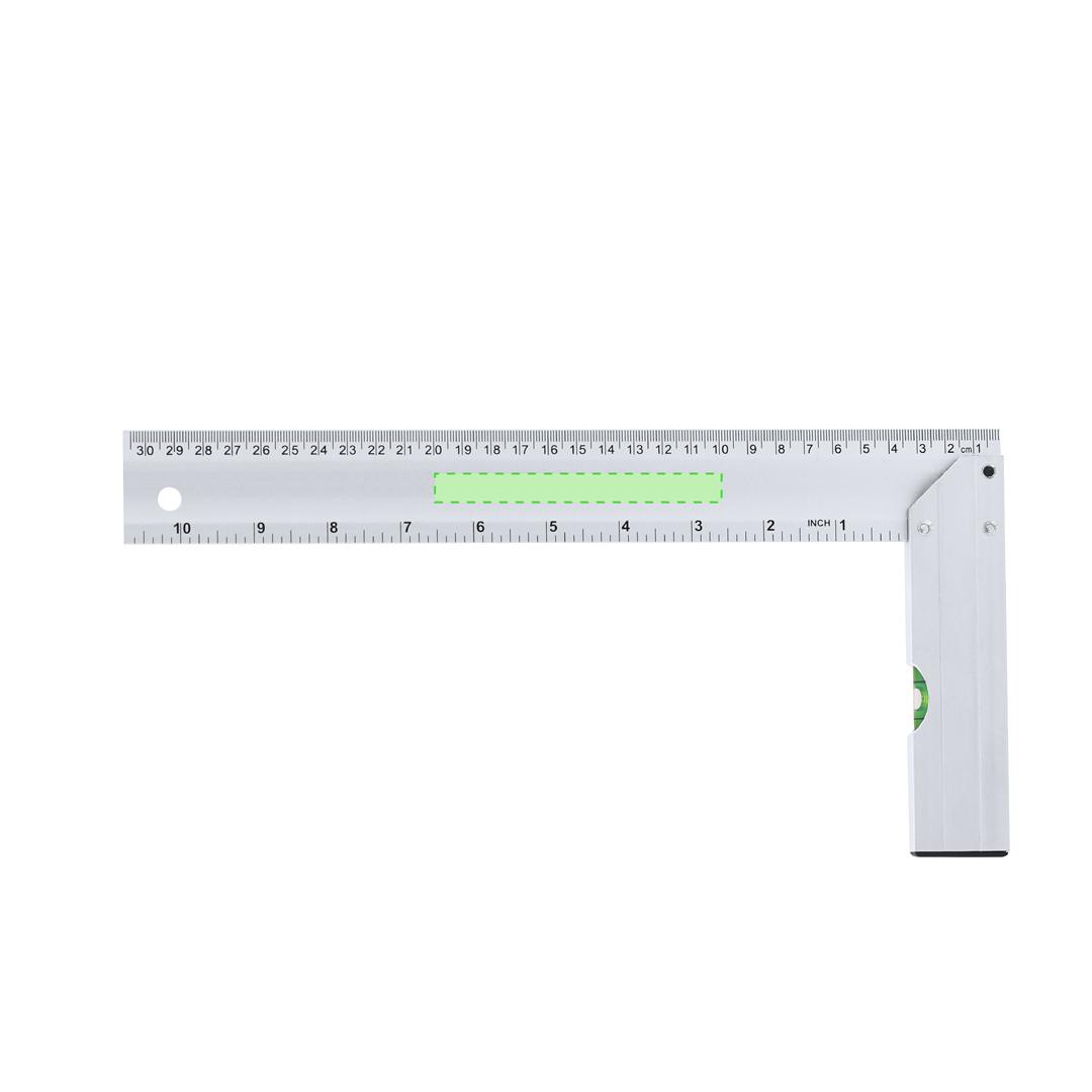 Escuadra aluminio 30,5cm y 10,5 pulgadas carpintería medición ángulos