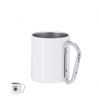 Taza sublimación cerámica formato cortado reducido 220 ml
