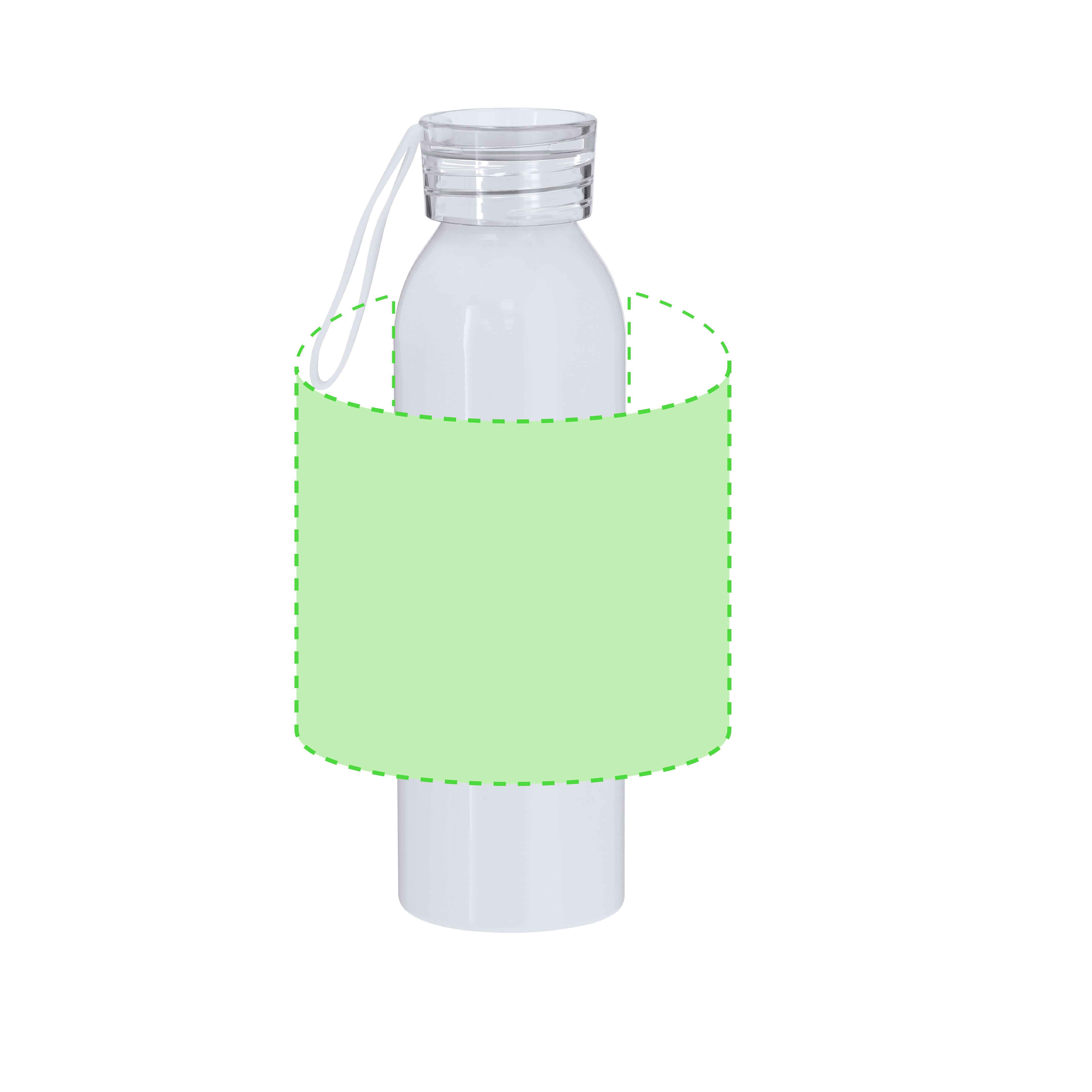 Bidón de aluminio estándar personalizable por sublimación 650 ml