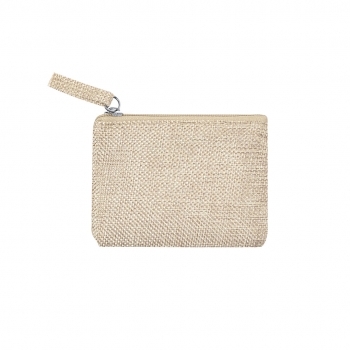 Monedero de poliéster con tacto natural especial para sublimación a color total