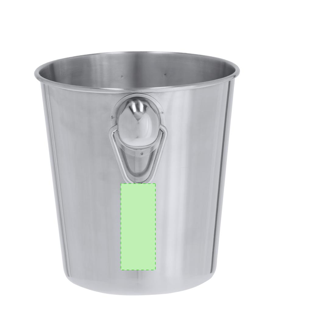 Cubitera de acero inoxidable reciclado certificado 4 L