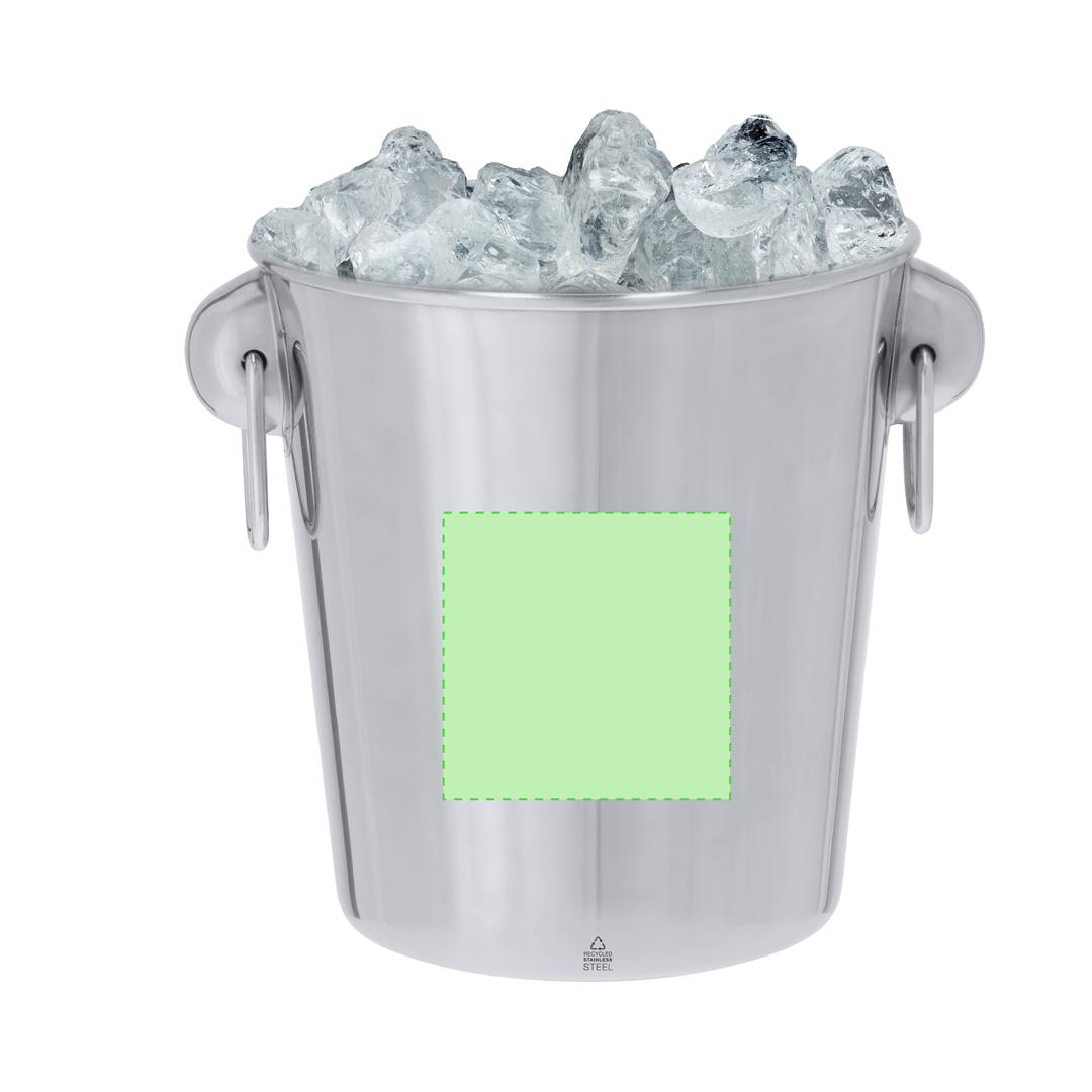 Cubitera de acero inoxidable reciclado certificado 4 L