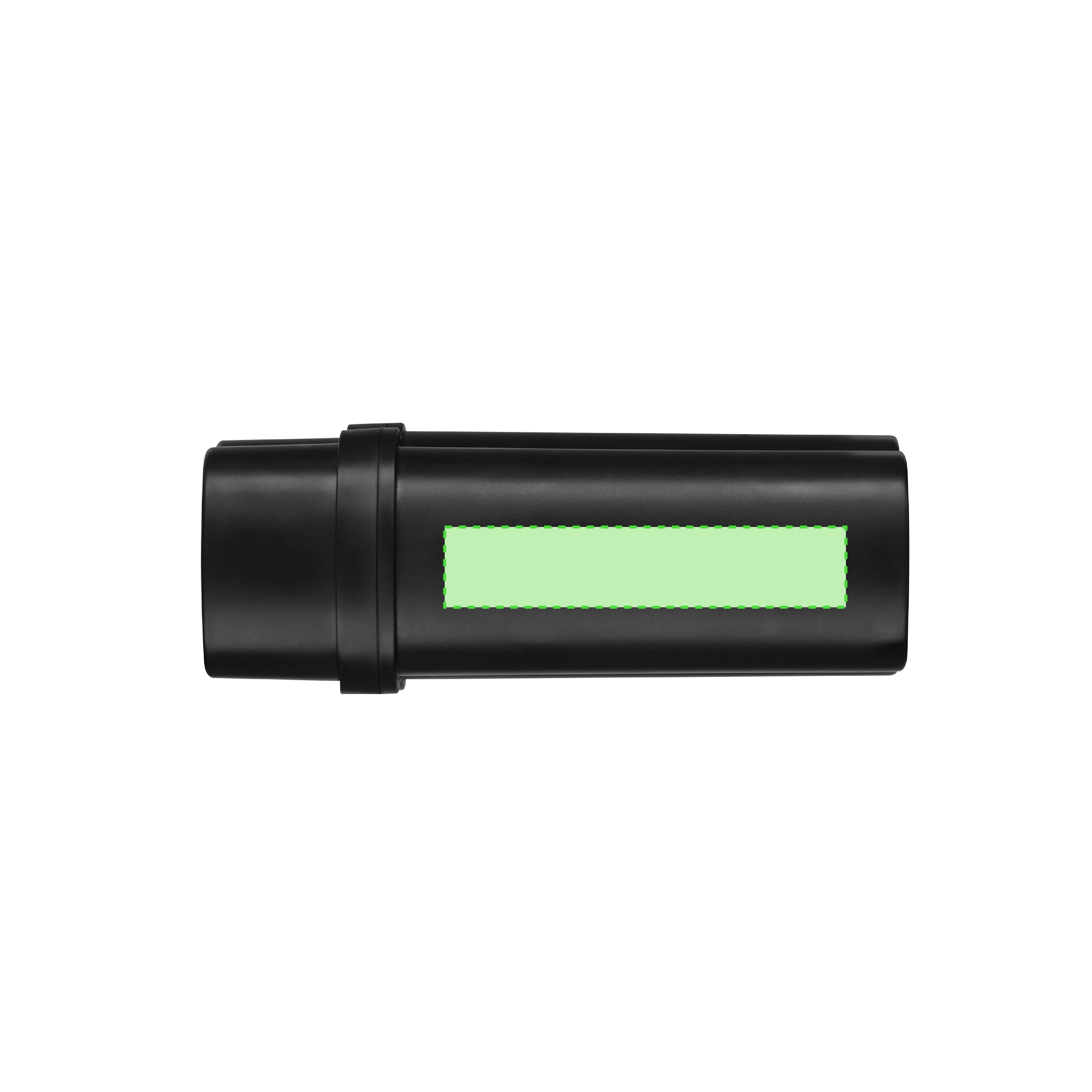 Estuche para tabaco con capacidad para 2 cigarros y mechero con bisagra 3,7×8,8 cm