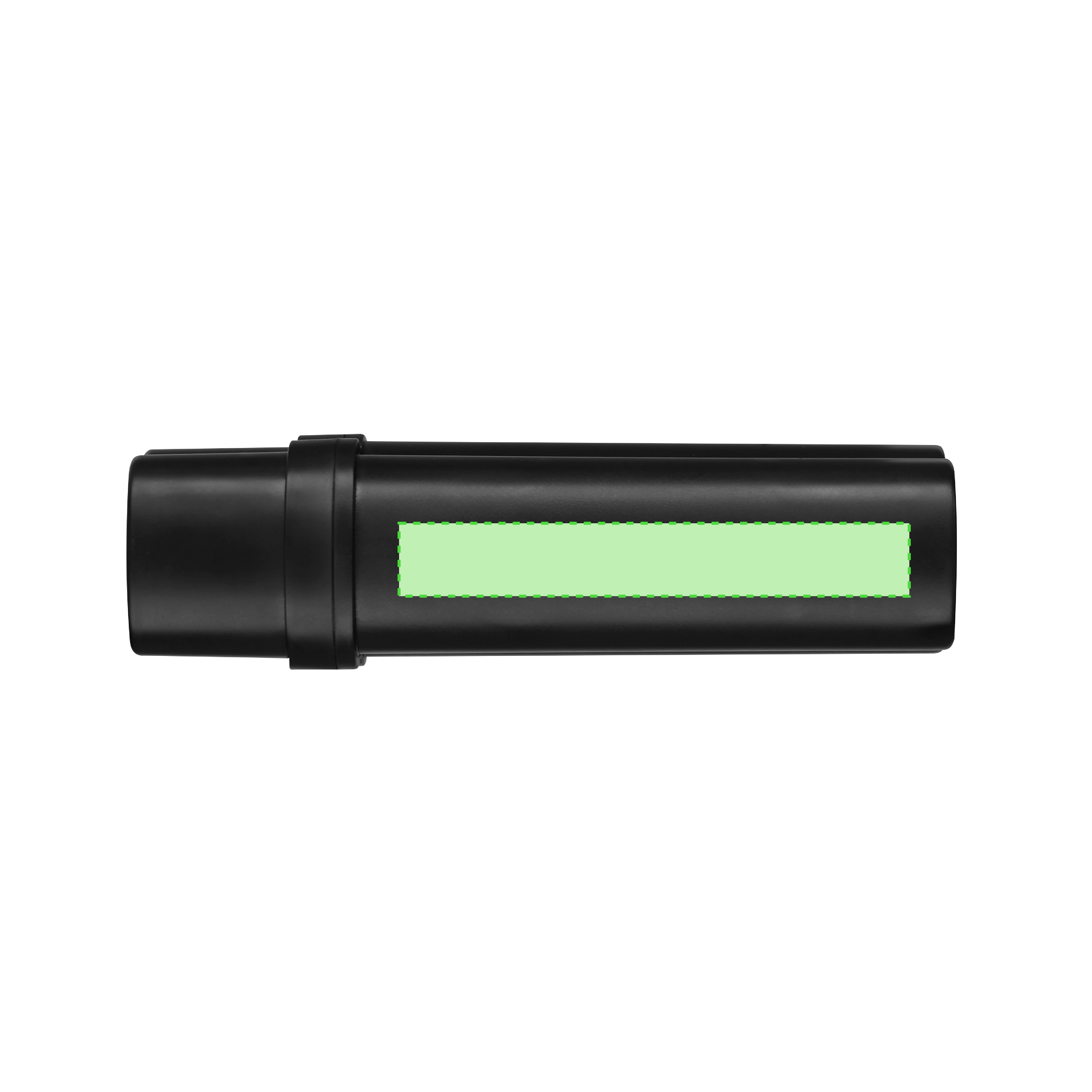 Estuche para tabaco alargado con capacidad para 2 cigarros y mechero 3,3×11,1 cm