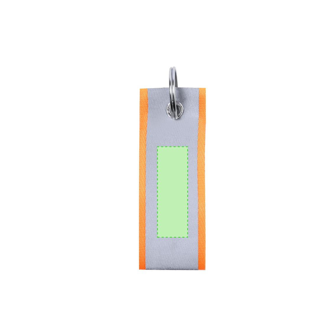 Llavero de poliéster con banda reflectante 3,2×9 cm 5 g