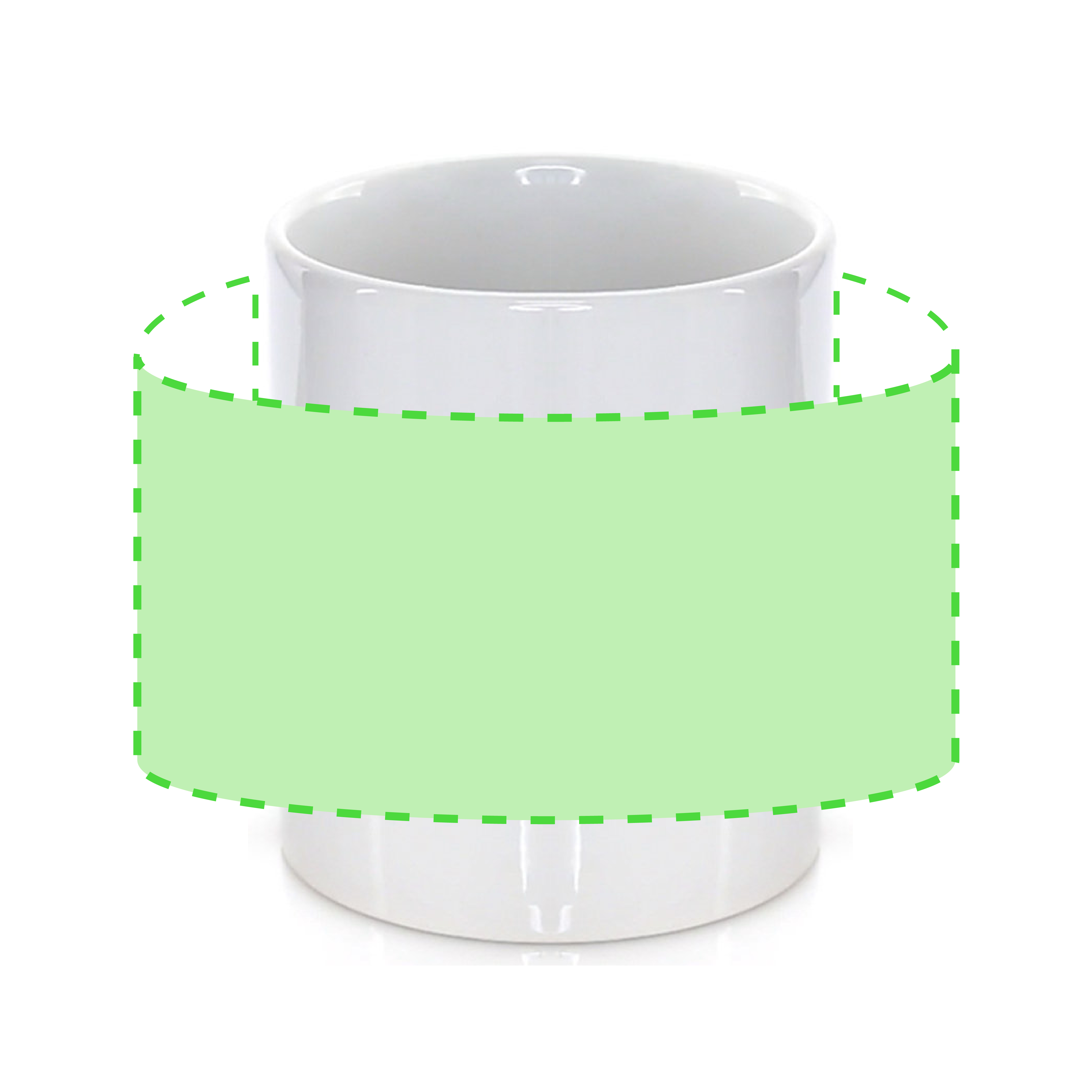 Taza de cerámica estilo nórdico minimalista