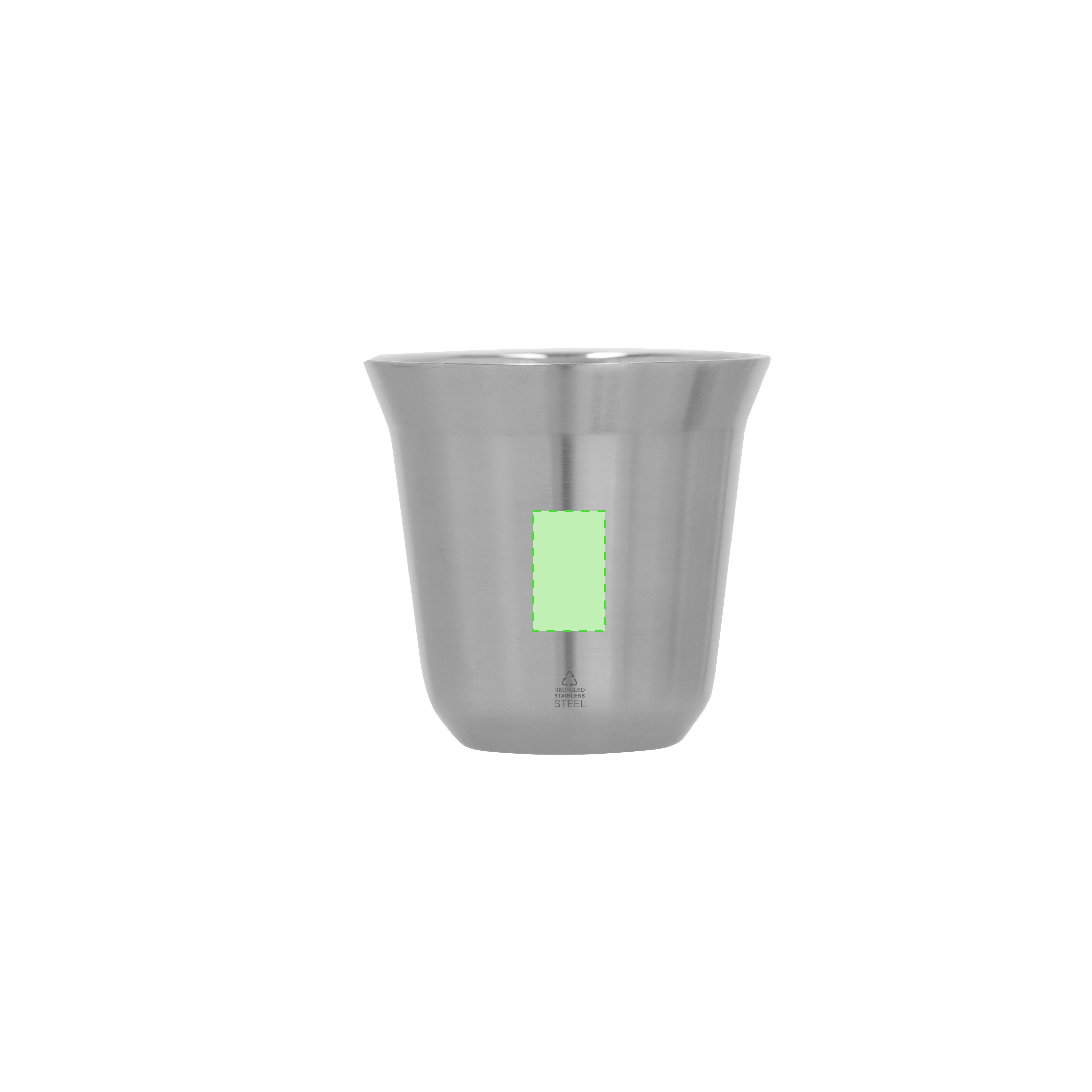 Set de vasos apilables ecológicos 80 ml