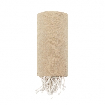 Pareo toalla de algodón reciclado y poliéster RPET 180 g/m² en 170x90 cm