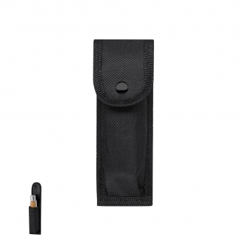 Funda de poliéster para navaja con clip de cierre y agarre para cinturón