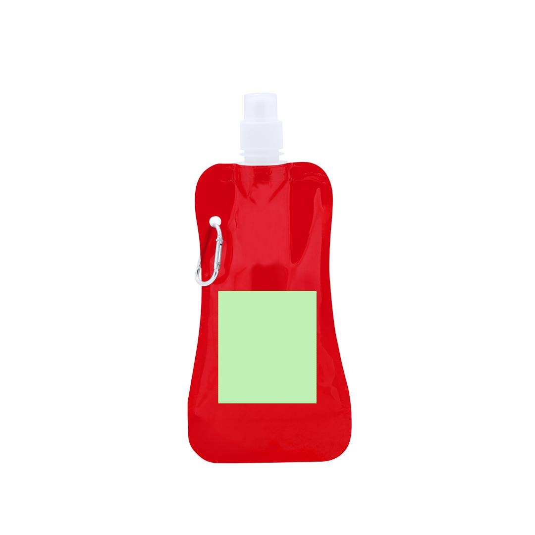 Bidón plegable circular de RPET 400 ml