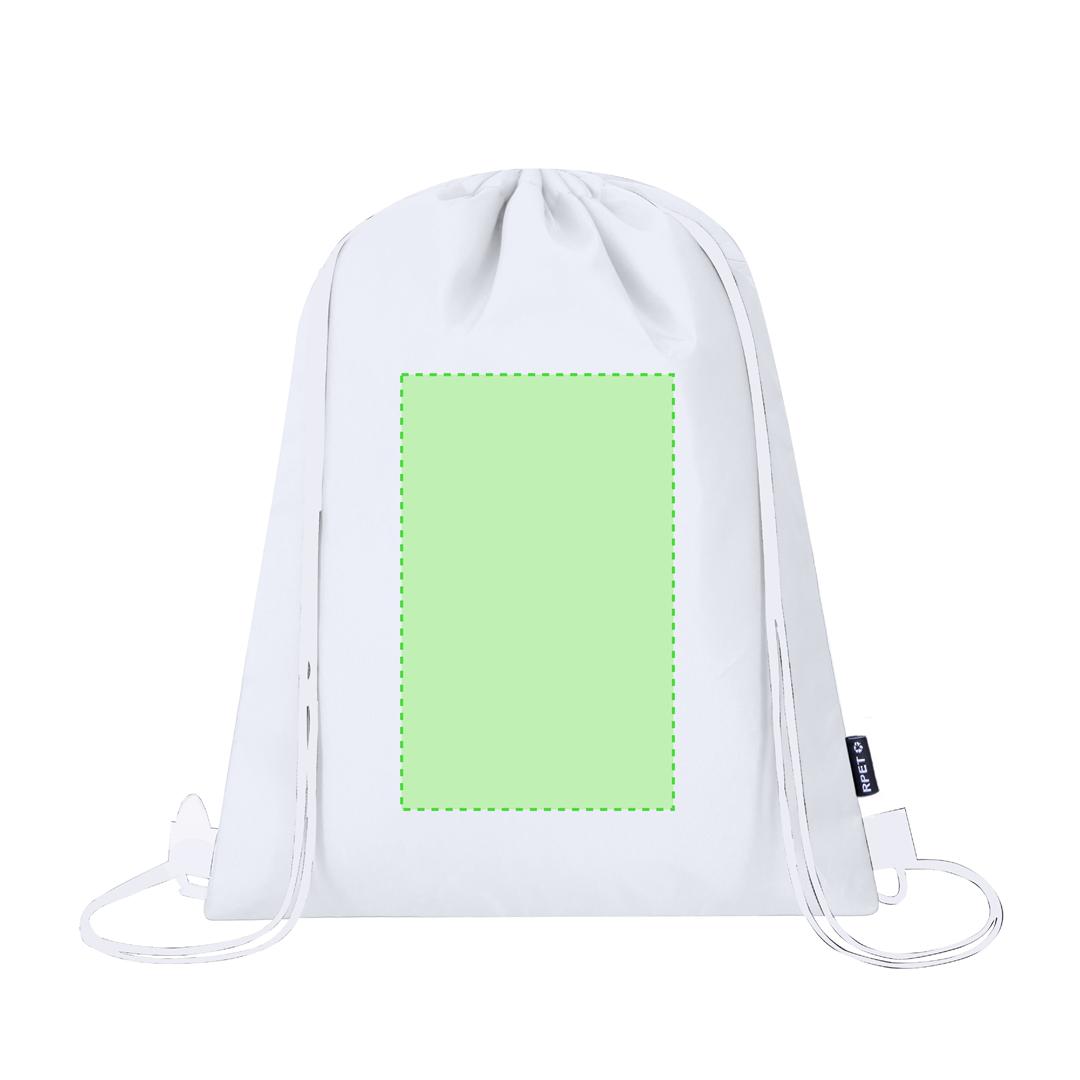 Mochila nevera de cuerdas en RPET 210D ultraligera 4 L con interior acolchado de aluminio