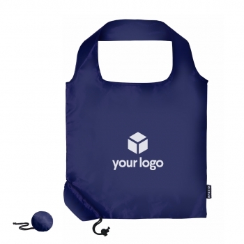 Bolsa plegable de RPET 40×38 cm con acabado reforzado