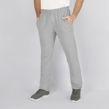 Pantalón largo Kiana adulto — 100% algodón Ring Spun Single Jersey 225 g/m², corte recto con bolsillos laterales y cordón ajustable