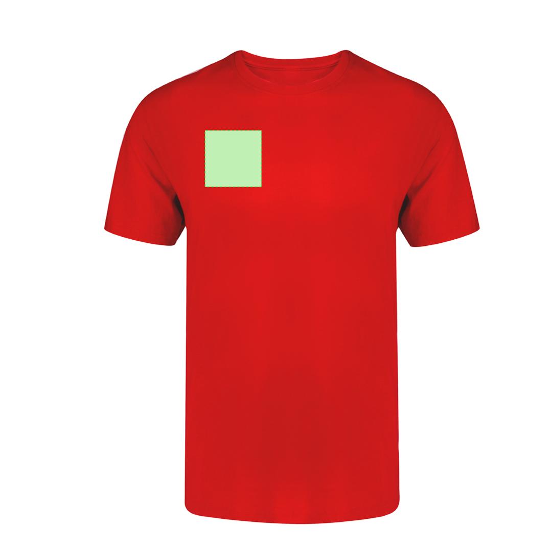 Camiseta Stiles adulto color — 100% algodón Ring Spun 170 g/m², cuello redondo 4 capas canalé 1x1 y cubrecosturas