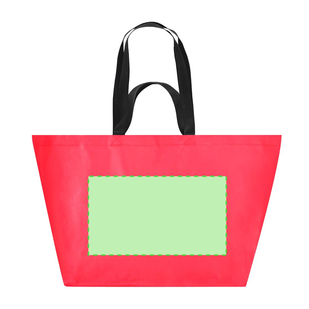 Bolsa de polipropileno doble asa 46×38 cm resistente lavable