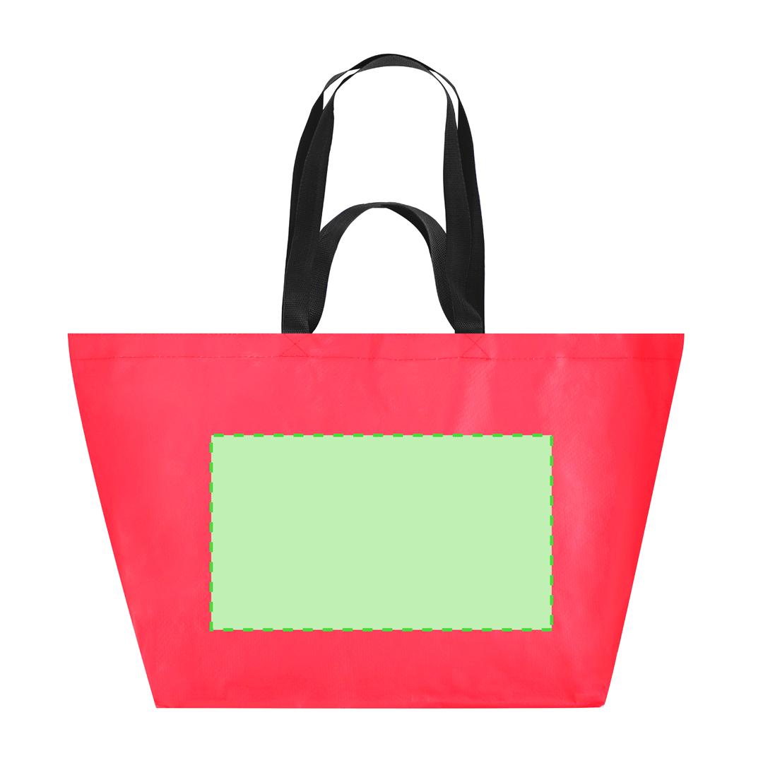 Bolsa de polipropileno doble asa 46×38 cm resistente lavable
