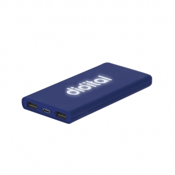 Powerbank de 5000 mAh con luces LED