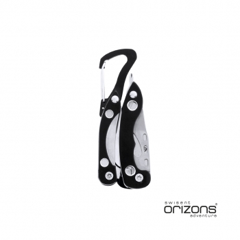 Multiherramienta aluminio acero inoxidable 6 funciones compacta profesional