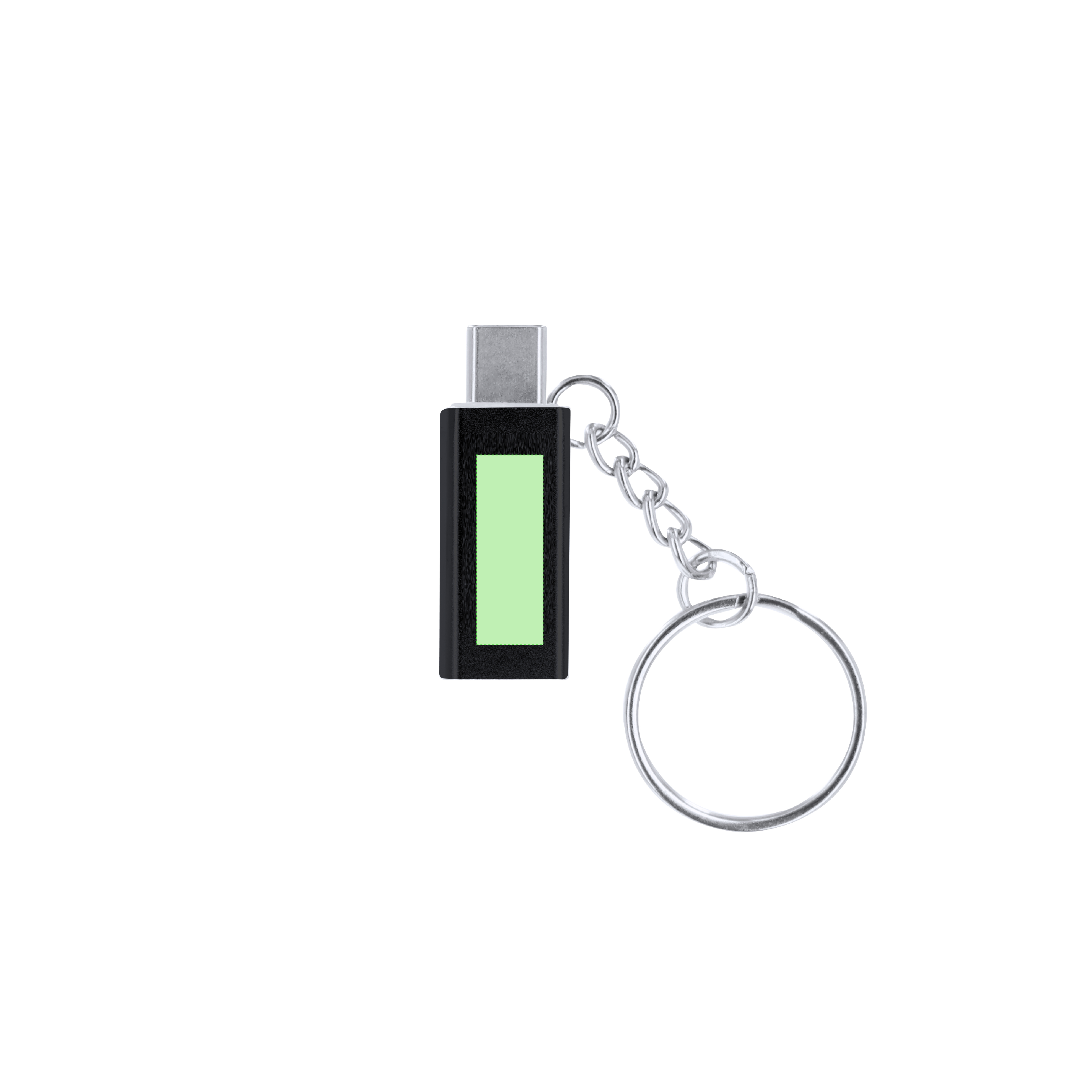 Encendedor eléctrico llavero de aluminio con carga USB Tipo C 1,3×2,8 cm 10 g