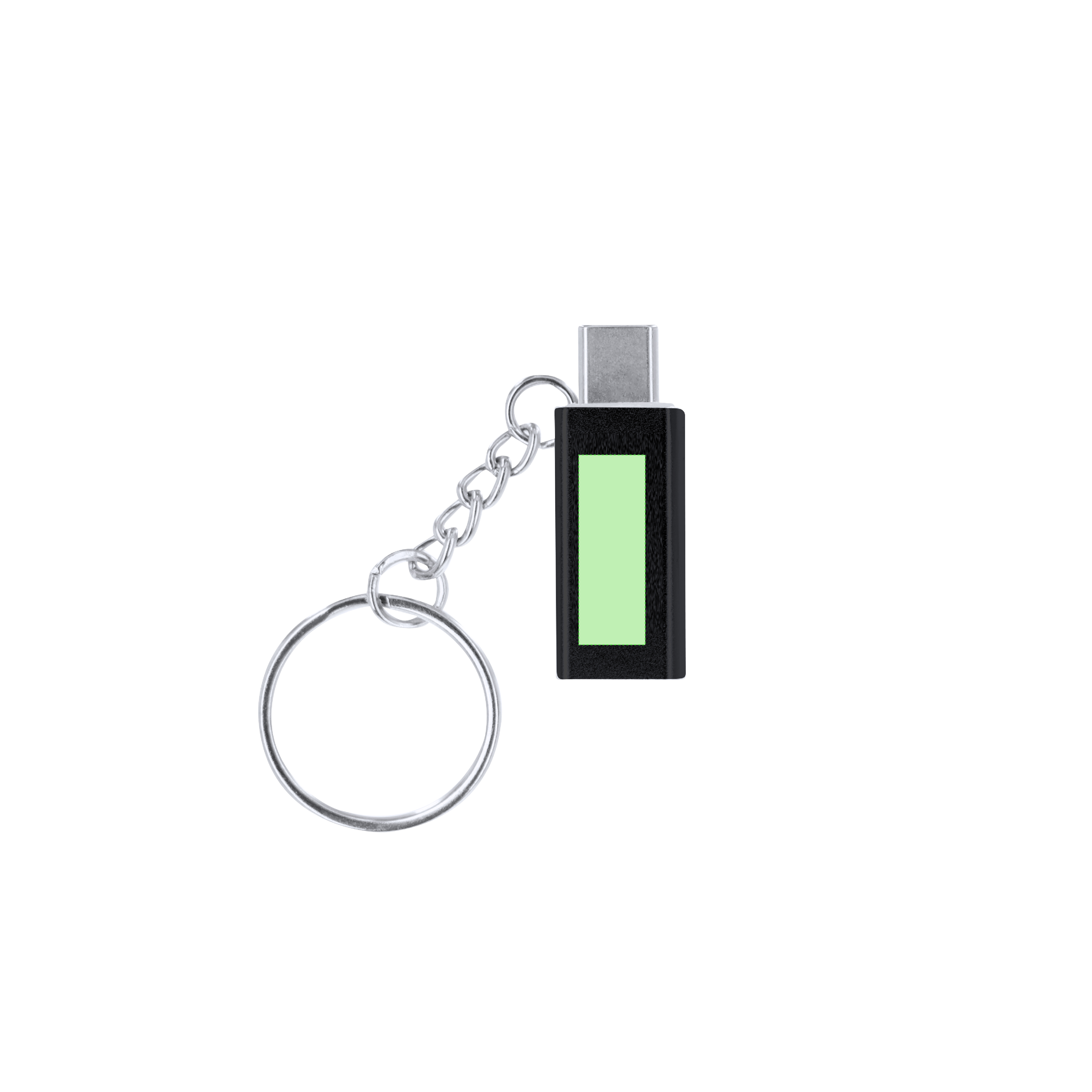 Encendedor eléctrico llavero de aluminio con carga USB Tipo C 1,3×2,8 cm 10 g