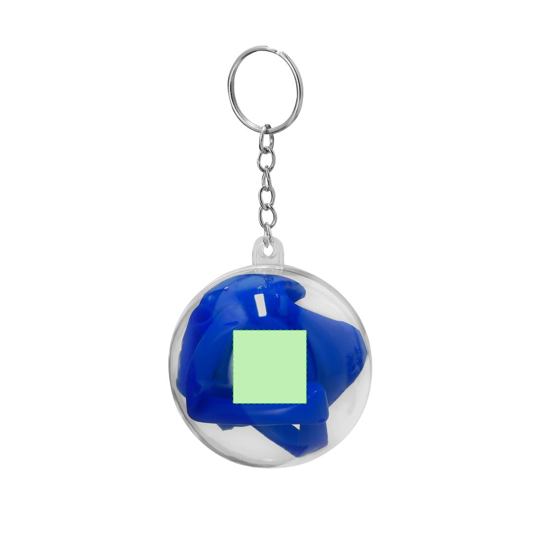 Cubrevasos de silicona con pajita de silicona reutilizable en estuche llavero