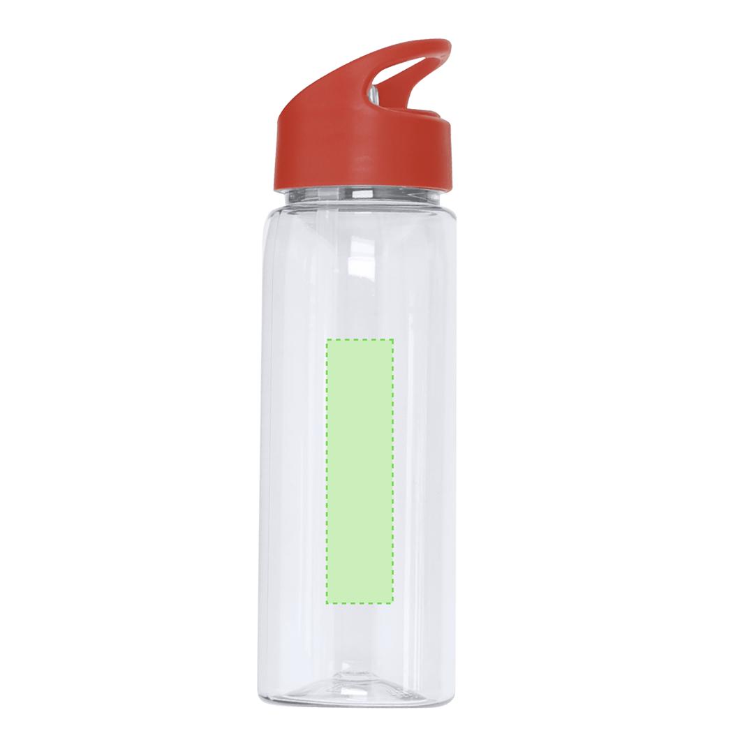 Bidón deportivo de RPET 800 ml con toalla de microfibra