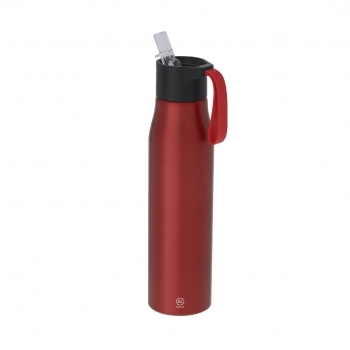 Botella deportiva ergonómica de aluminio reciclado 700 ml