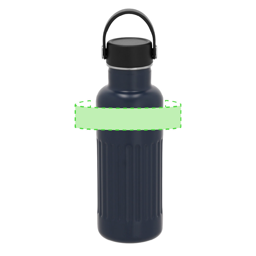 Bidón térmico compacto de acero inoxidable reciclado 500 ml