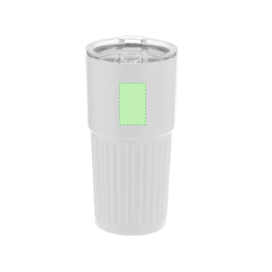 Vaso térmico estándar de acero inoxidable reciclado 500 ml