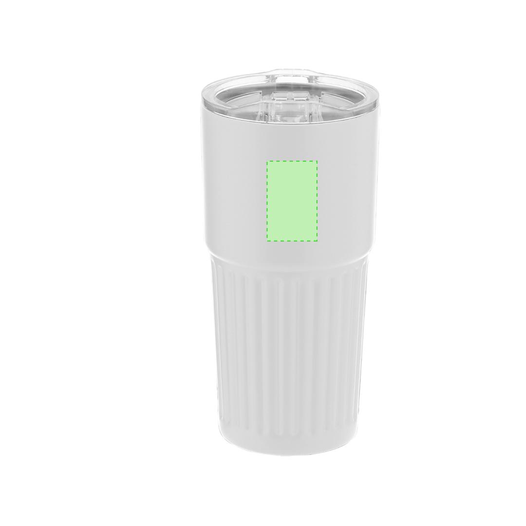 Vaso térmico estándar de acero inoxidable reciclado 500 ml