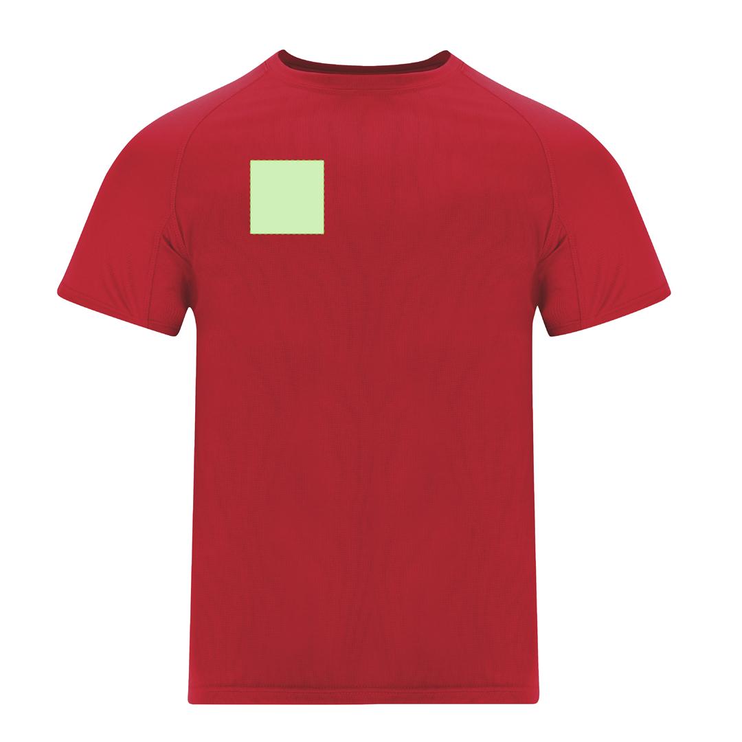 Camiseta técnica Cocker adulto — 100% poliéster Waffle Interlock 135 g/m² con tecnología Cool Dry, manga ranglán y paneles inferiores