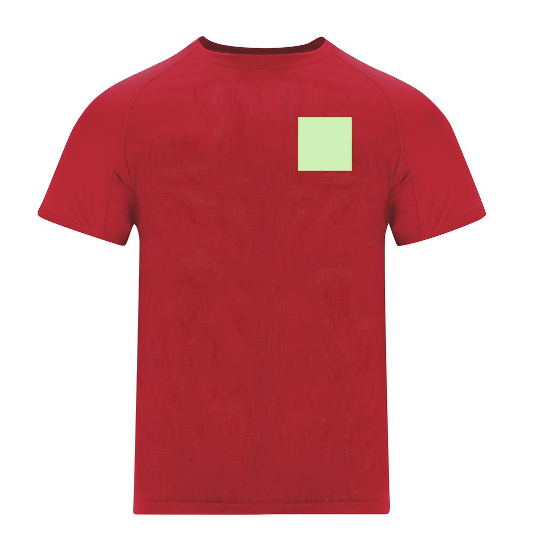 Camiseta técnica Cocker adulto — 100% poliéster Waffle Interlock 135 g/m² con tecnología Cool Dry, manga ranglán y paneles inferiores