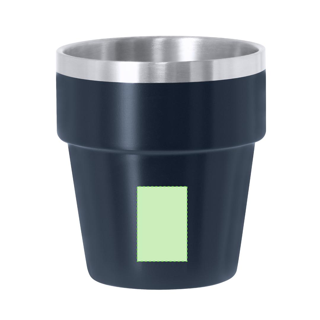 Vaso eco de acero reciclado 250 ml