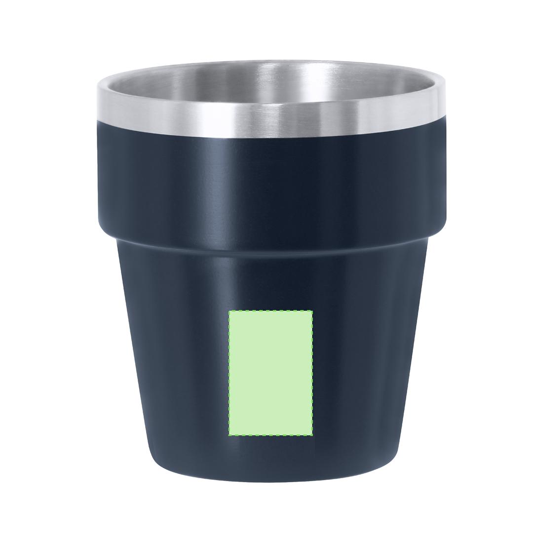 Vaso eco de acero reciclado 250 ml
